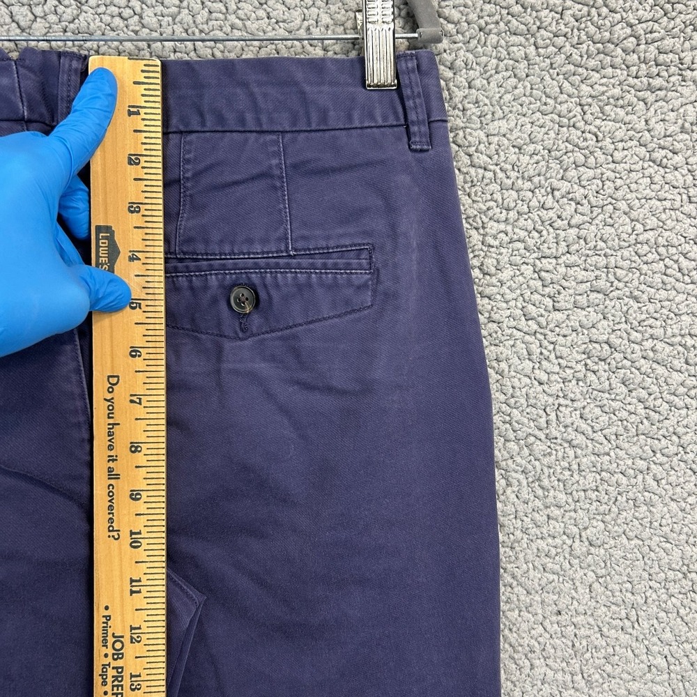 Perk Feel Good Pants Men's Navy Blue 34x32 Slim Fit Stretch Cotton Chinos - Picture 7 of 8